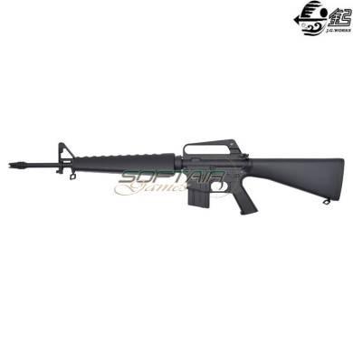 Electric Rifle 1601MG nero connettore Deans J.G. WORKS® (T3099)