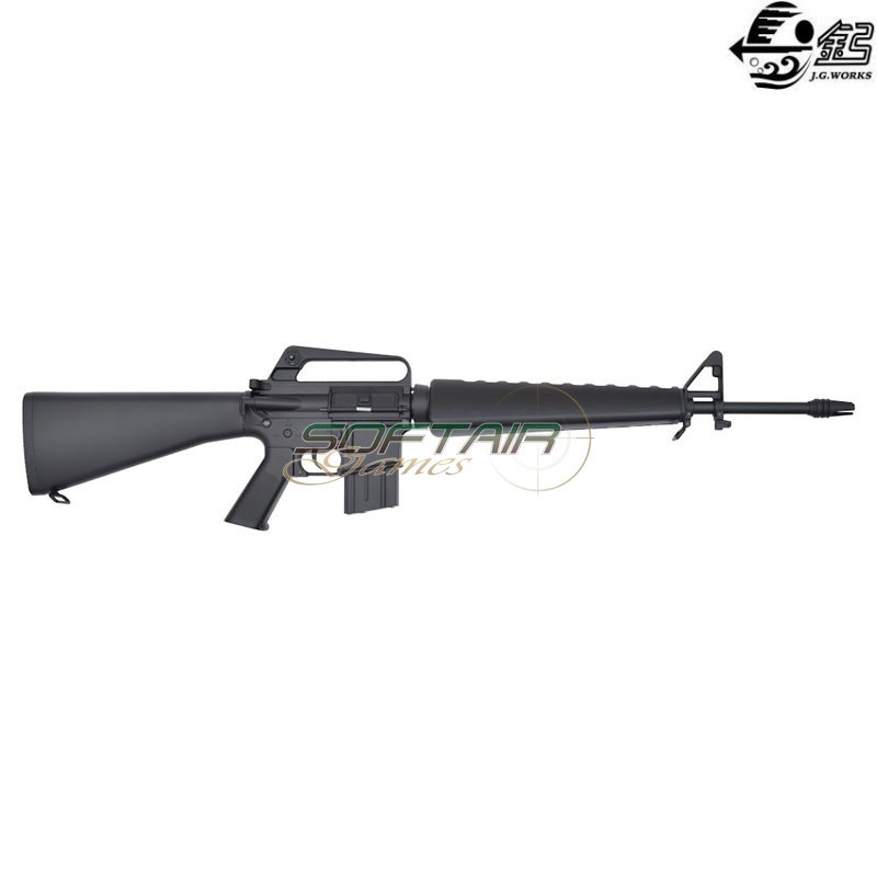 Electric Rifle 1601MG nero connettore Deans J.G. WORKS® (T3099)