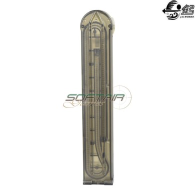 Caricatore mid-cap 90 colpi P90 polimero J.G. WORKS® (E-X050)