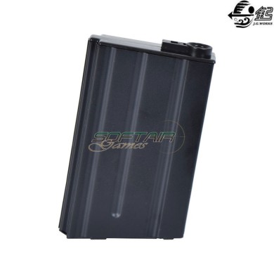 Mid-cap magazine 100 rounds M16 Vietnam black metal J.G. WORKS® (M4CP037)