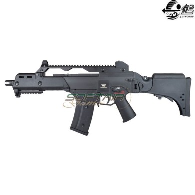 Electric Rifle G608-6 black with battery included J.G. WORKS® (608-6)