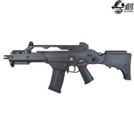 Electric Rifle G608-6 black with battery included J.G. WORKS® (608-6)