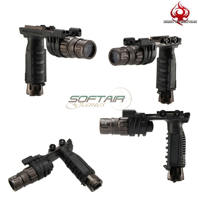 Impugnatura A Torcia M900v Led Black Night Evolution (ne03004-bk)