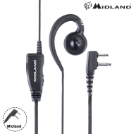 Midland MA29 Secure TX PTT headset 2 pin