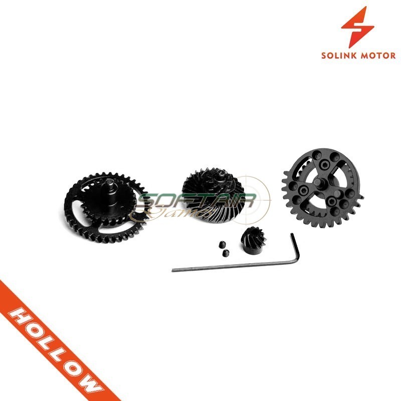 Gear Set 13:1 V2/V3 Helical + Pinion Solink (SM-131-H-HOLLOW)