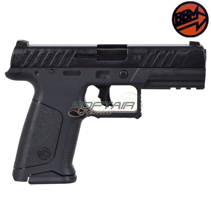 Blank pistol G56 9mm top firing black BRUNI GUNS® (BR-5601)