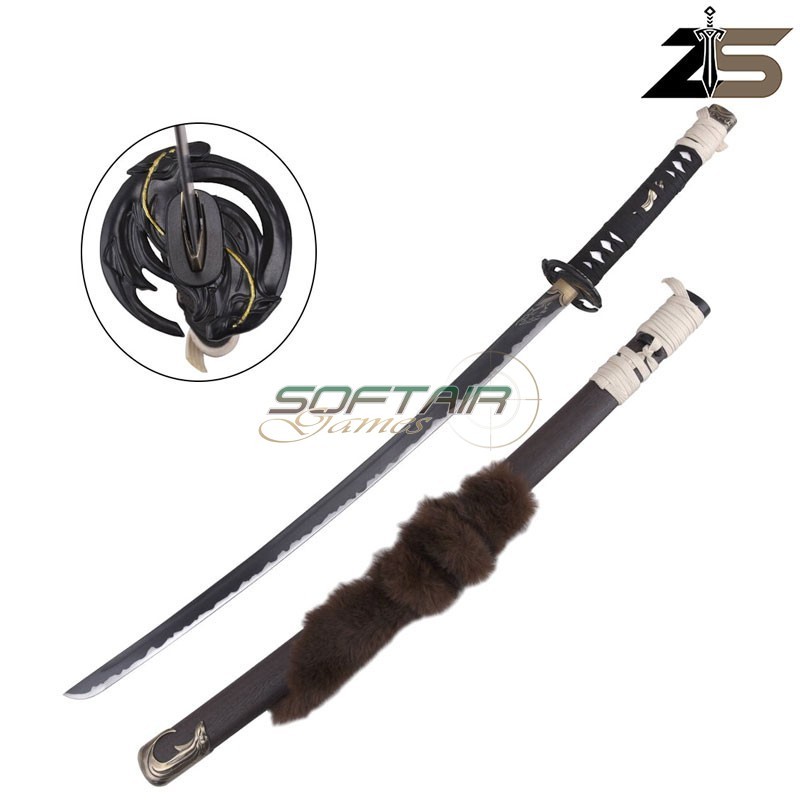Decorative katana Wolf Blade Atsu Ghost of Yotei ZSWORDS® (ZS745)