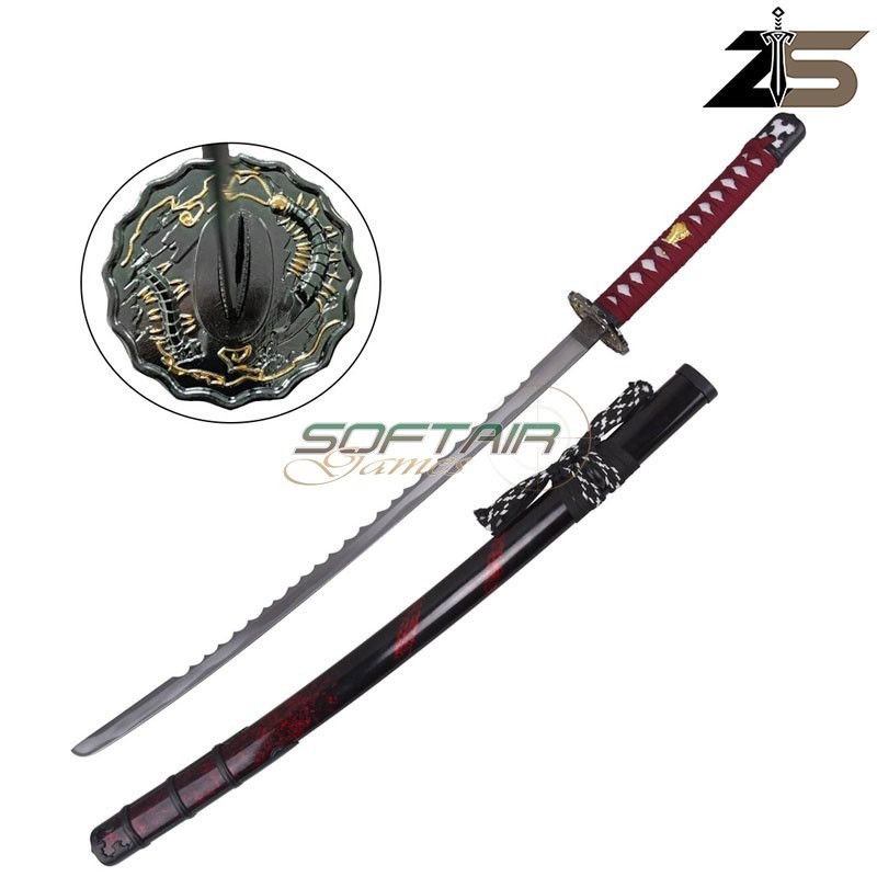 Katana ornamentale Bloodshade Naoe Assassin’s Creed Shadows ZSWORDS® (ZS746-1)