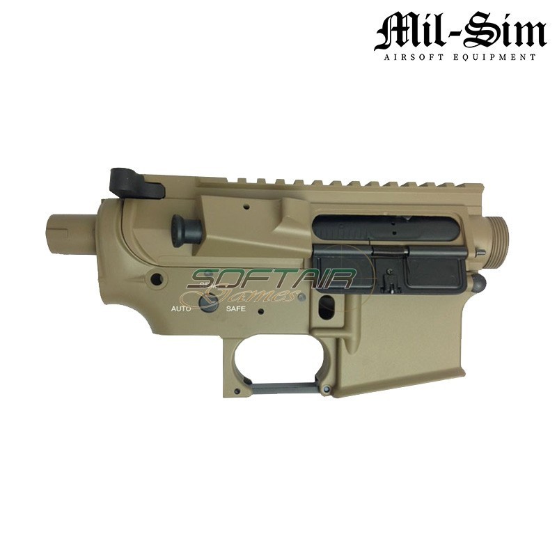 M4 AEG DARK EARTH Metal Body MUR Type Mil-Sim (MS-129A-DE)