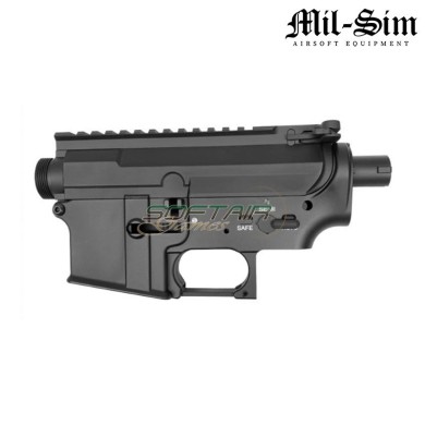 M4 AEG BLACK Metal Body MUR Type Mil-Sim (MS-129A-BK)