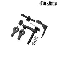 Body 416 A5 aeg BLACK in metallo Mil-Sim (MS-315A-BK)