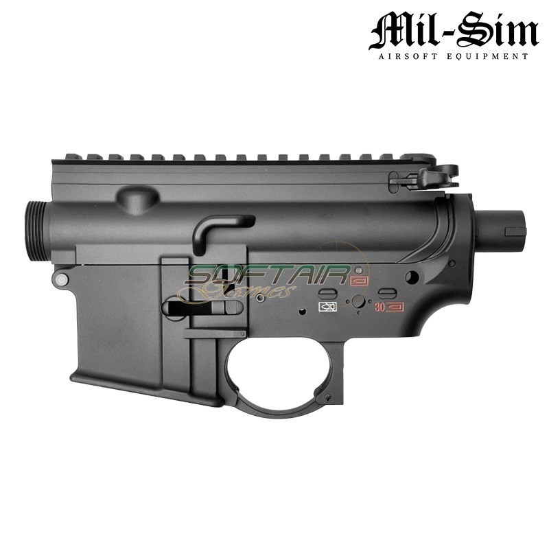 Body 416 A5 aeg BLACK in metallo Mil-Sim (MS-315A-BK)