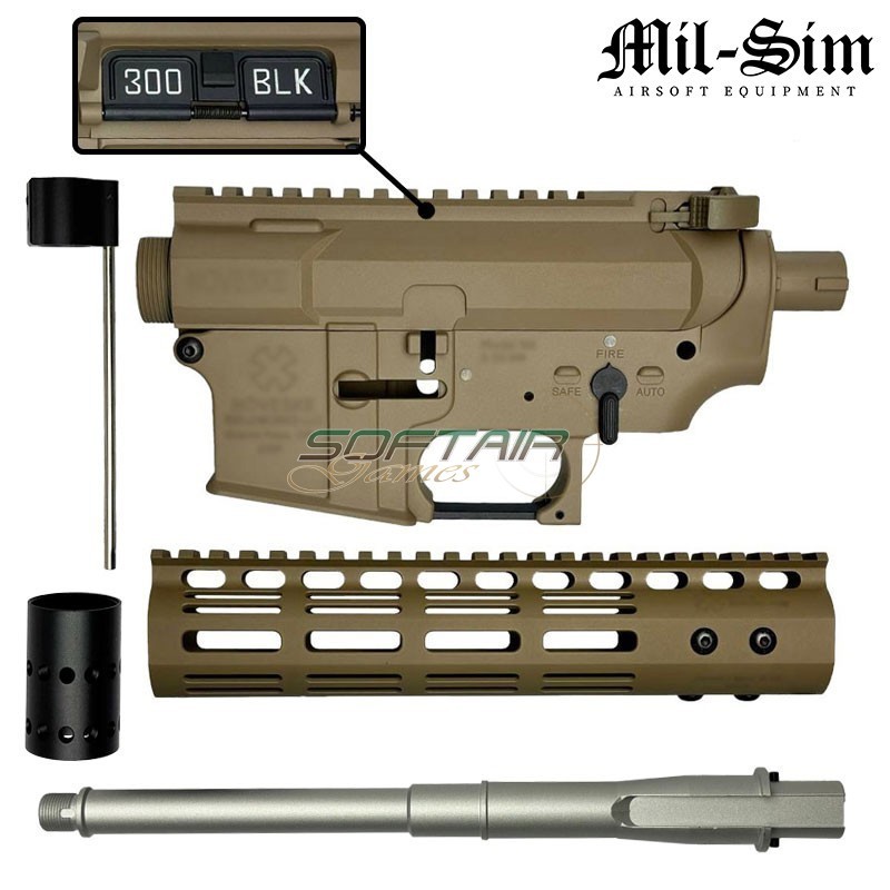 Full Kit Body N4 DEVGRU DARK EARTH Milsim (ms-901c-de)