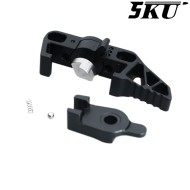 Leva di Armamento e Selettore Type-3 AAP01 nero CNC 5KU® (ABAAP-014-BK)