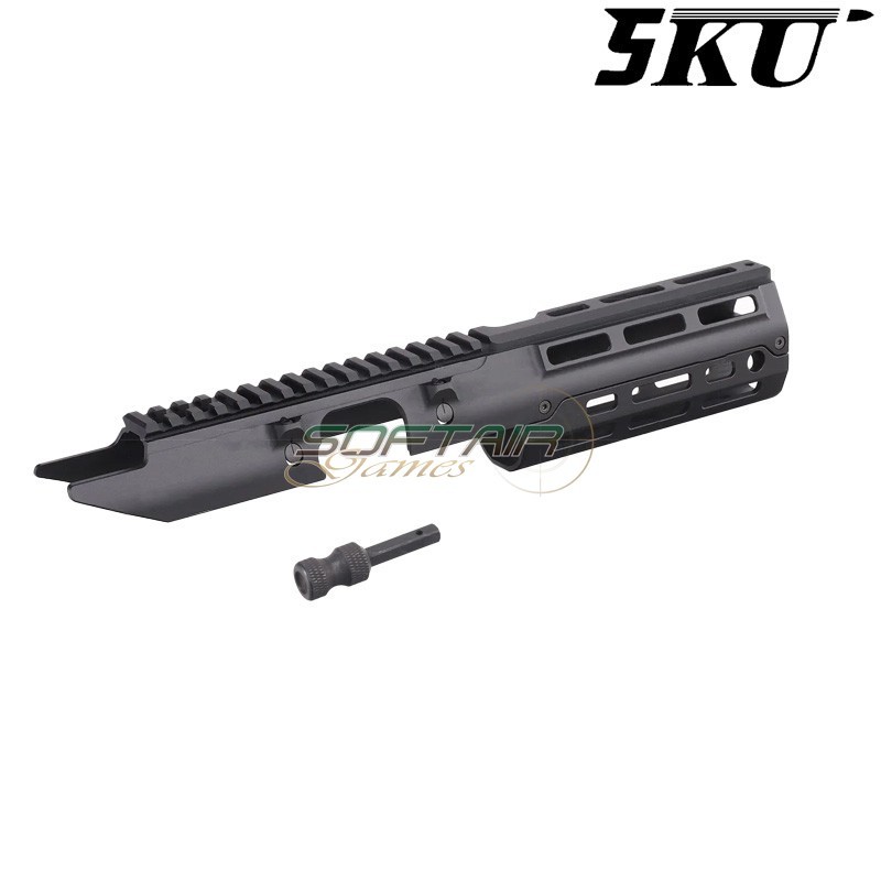 Handguard with Charging Handle for Cyma MP5 5KU (5KU-403-BK)