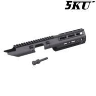 Handguard con Leva di Armamento per Cyma MP5 5KU (5KU-403-BK)