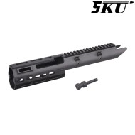 Handguard with Charging Handle for Cyma MP5 5KU (5KU-403-BK)