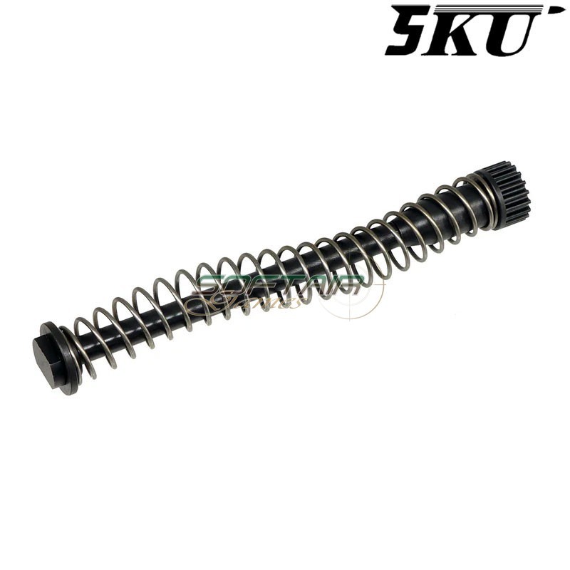 130% recoil spring guide M17 P320 steel 5KU® (5KU-GBVM001BK)