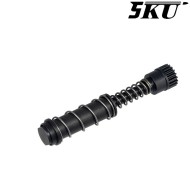 130% recoil spring guide M18 P320 steel 5KU® (5KU-GBVM002BK)