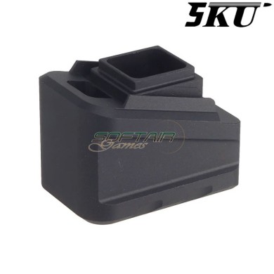 Magazine extension pad P320 M17 M18 CNC aluminum 5KU® (GBVM003)