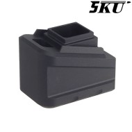 Pad estensione caricatore P320 M17 M18 in alluminio CNC 5KU® (GBVM003)