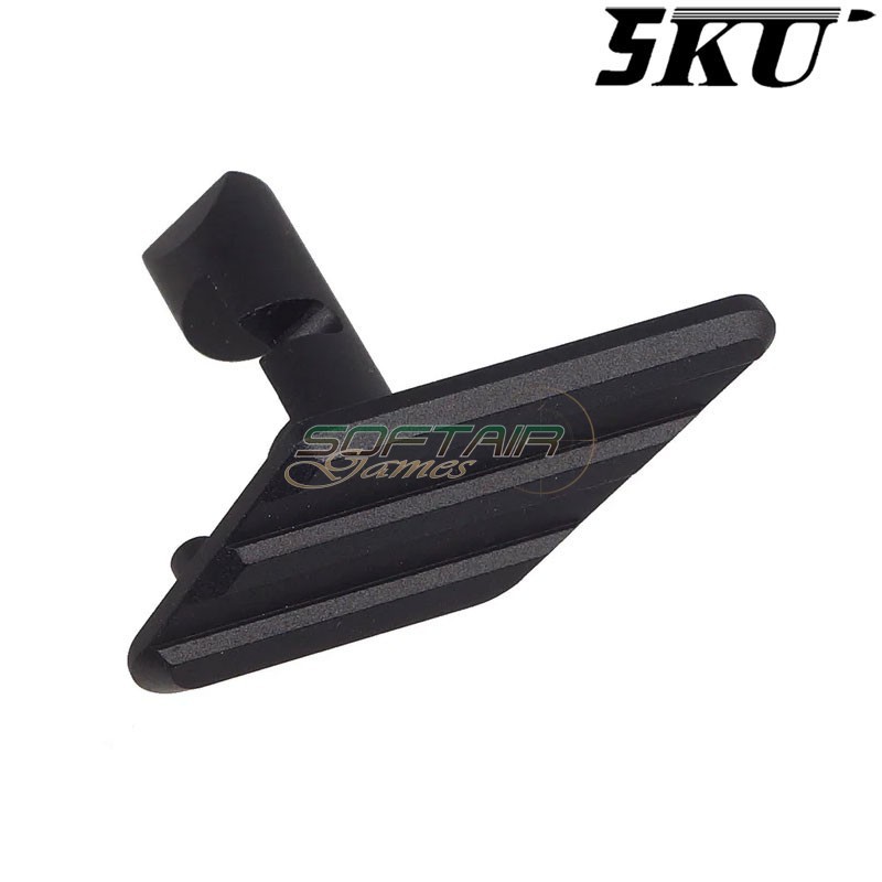 Leva smontaggio Flatty P320 M17 M18 nero in alluminio CNC 5KU® (GBVM004BK)