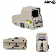 Eotech 551 Style Red Dot Dark Earth Aim-o (ao5017-de)