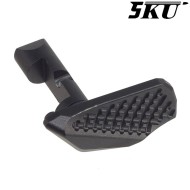 Leva smontaggio Thumb Rest P320 M17 M18 nera in alluminio CNC 5KU® (5KU-GBVM005BK)