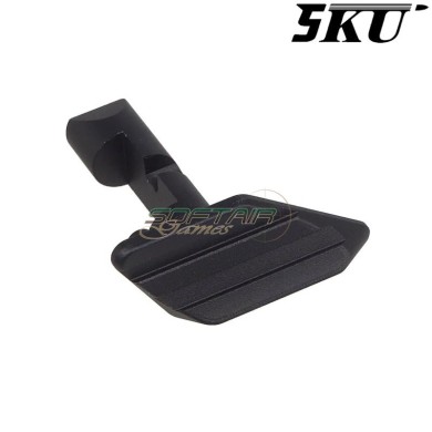 Takedown lever P320 M17 M18 black CNC aluminum 5KU® (5KU-GBVM006BK)