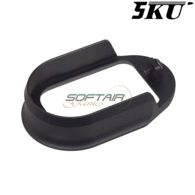 Lightweight magwell P320 X-Series CNC aluminum 5KU® (5KU-GBVM008BK)