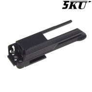 Lightweight blowback housing P320 M17 M18 black CNC aluminum 5KU® (GBVM013BK)