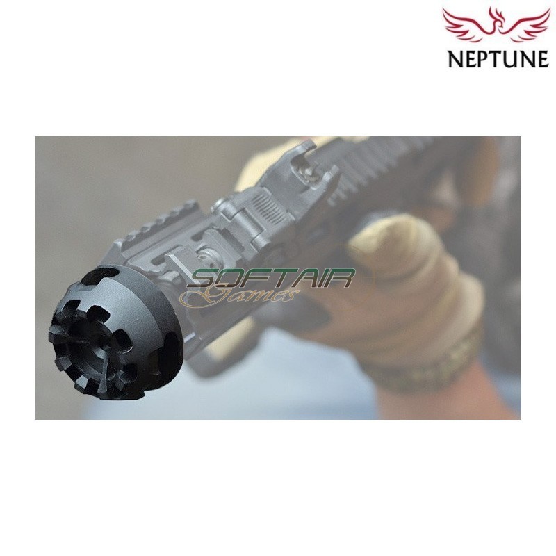 Cookie Cutter SI style flash hider 14mm CCW Neptune (NTE-177)