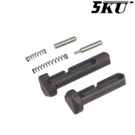 Steel receiver pins AR M4 5KU® (5KU-GB-157-BK)