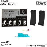 Fucile elettrico Daniel Defense® RIS III SA-P27 Prime™ Aster II ETU - Motore Brushless BLACK Specna Arms® (spe-01-043654)