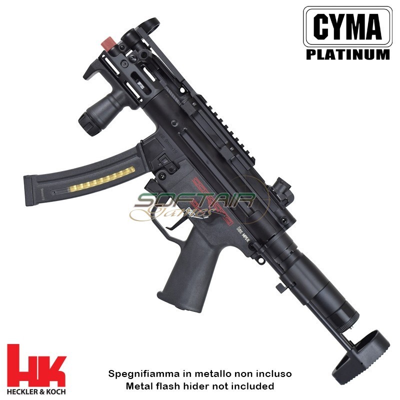Electric Rifle MP5‑K Official H&K License Black Cyma Platinum (cm041lhk)