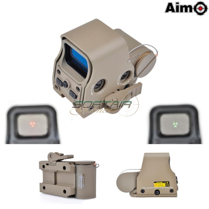 Eotech Xps 2-z Style Red Dot Bio-hazard Dark Earth Aim-o (ao5062-de)