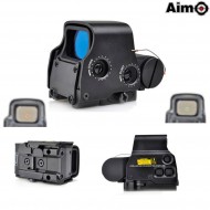 Eotech Xps 3-2 Style Red Dot Black Aim-o (ao5063-bk)