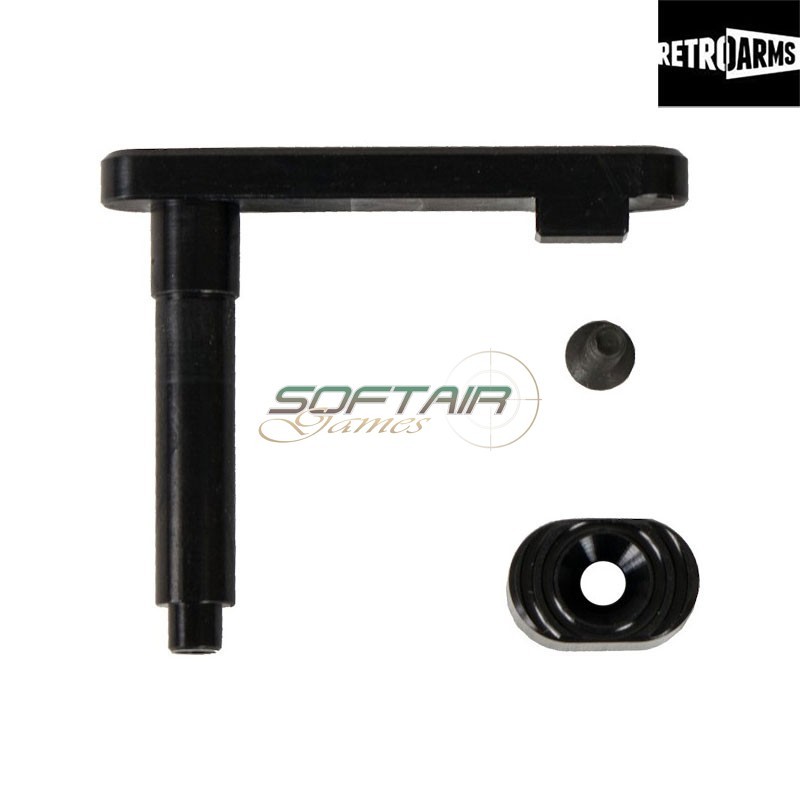 Sgancio caricatore AR15 tipo C CNC RETROARMS® (RA-9718)