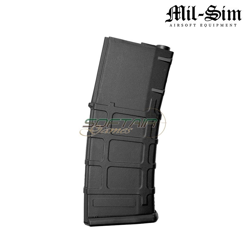 Mid-Cap 120bb P-MAG BLACK for M4 Mil-Sim (MS-PM120-BK)