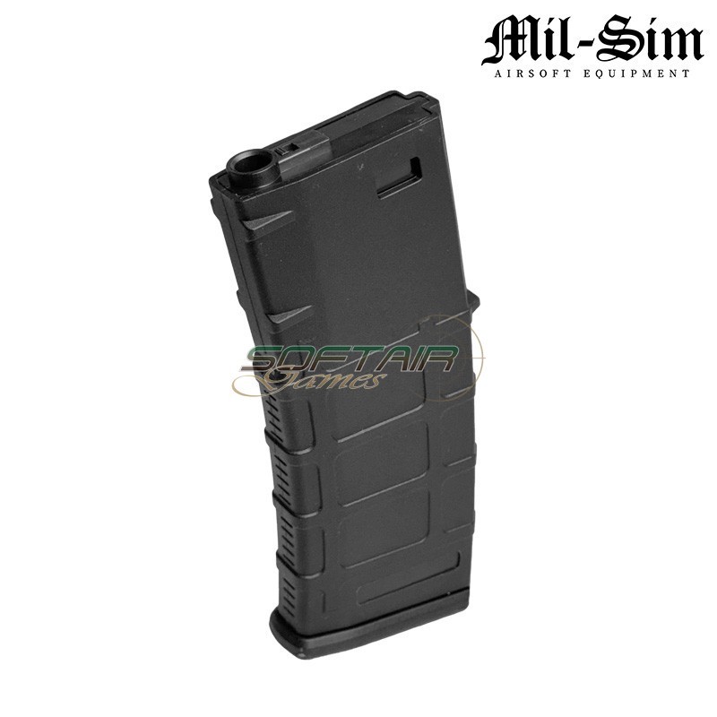 Caricatore monofilare P-MAG da 120bb BLACK per M4 Mil-Sim (MS-PM120-BK)