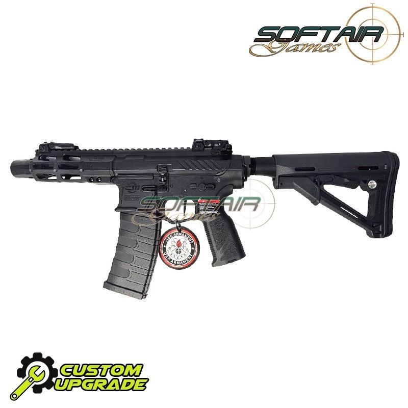 Electric rifle CM16 BATTO PDW Custom Liv.2 G&G by SoftairGames (sgw-28-bk)