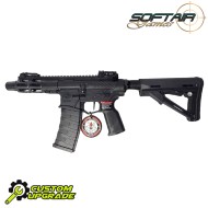 Electric rifle CM16 BATTO PDW Custom Liv.2 G&G by SoftairGames (sgw-28-bk)