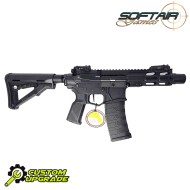 Fucile elettrico CM16 BATTO PDW Custom Liv.2 G&G by SoftairGames (sgw-28-bk)