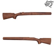 One-piece real wood stock M24 SNOW WOLF® (SW-M24WK)