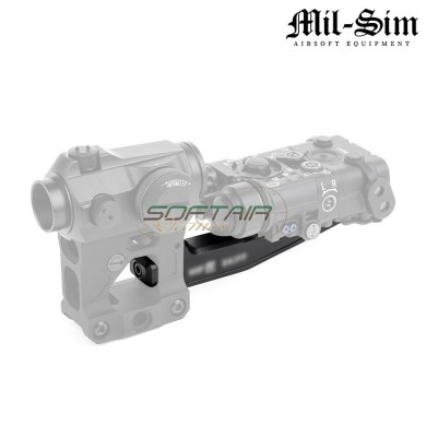 Supporto mount Picatinny BLACK per T1 Mount MilSim Series (ms-02016-bk)