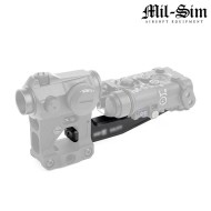 Supporto mount Picatinny BLACK per T1 Mount MilSim Series (ms-02016-bk)