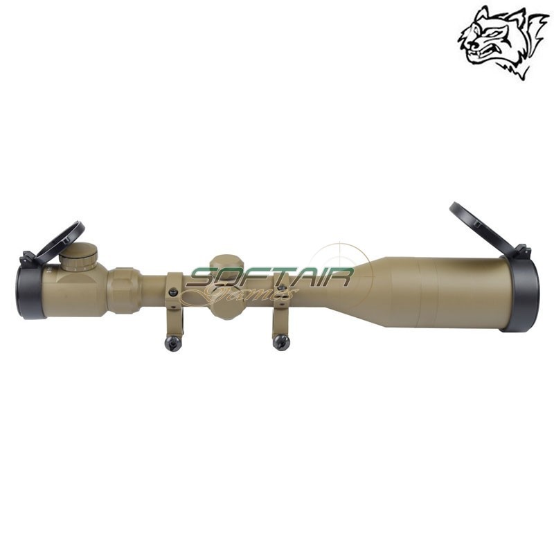 Ottica illuminata 3-9x50 BDC TAN SNOW WOLF® (SW-0220)