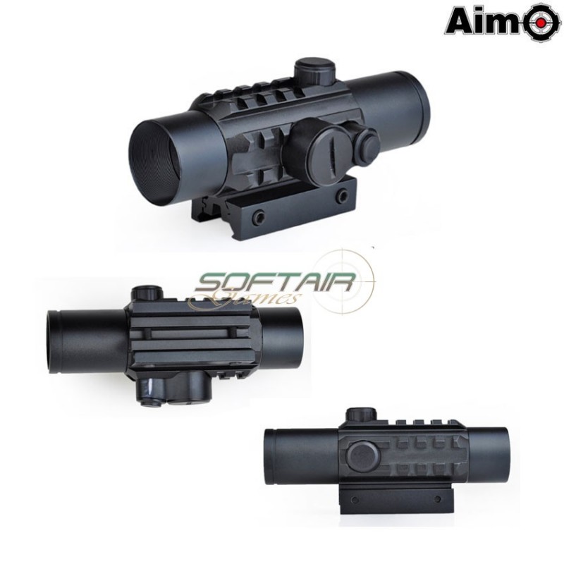 Red Dot Delta Type Black Aim-o (ao3017-bk)