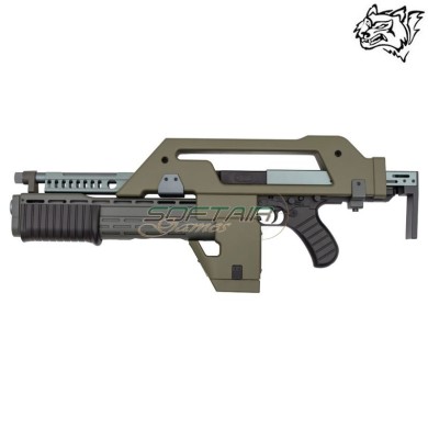 Electric rifle M41A Pulse Olive Drab SNOW WOLF® (SW-11V)