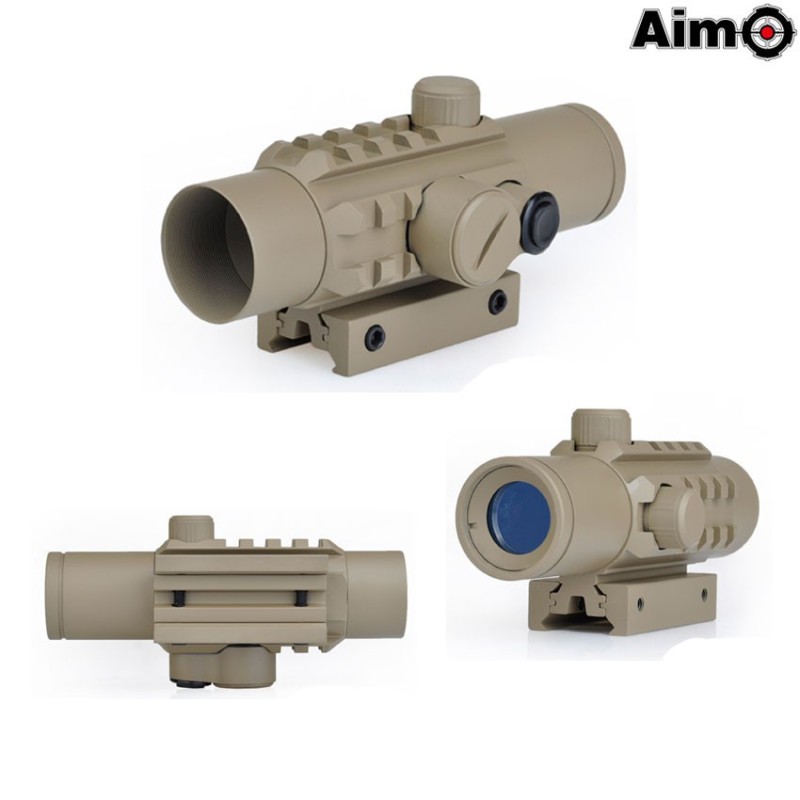 Red Dot Delta Type Dark Earth Aim-o (ao3017-de)